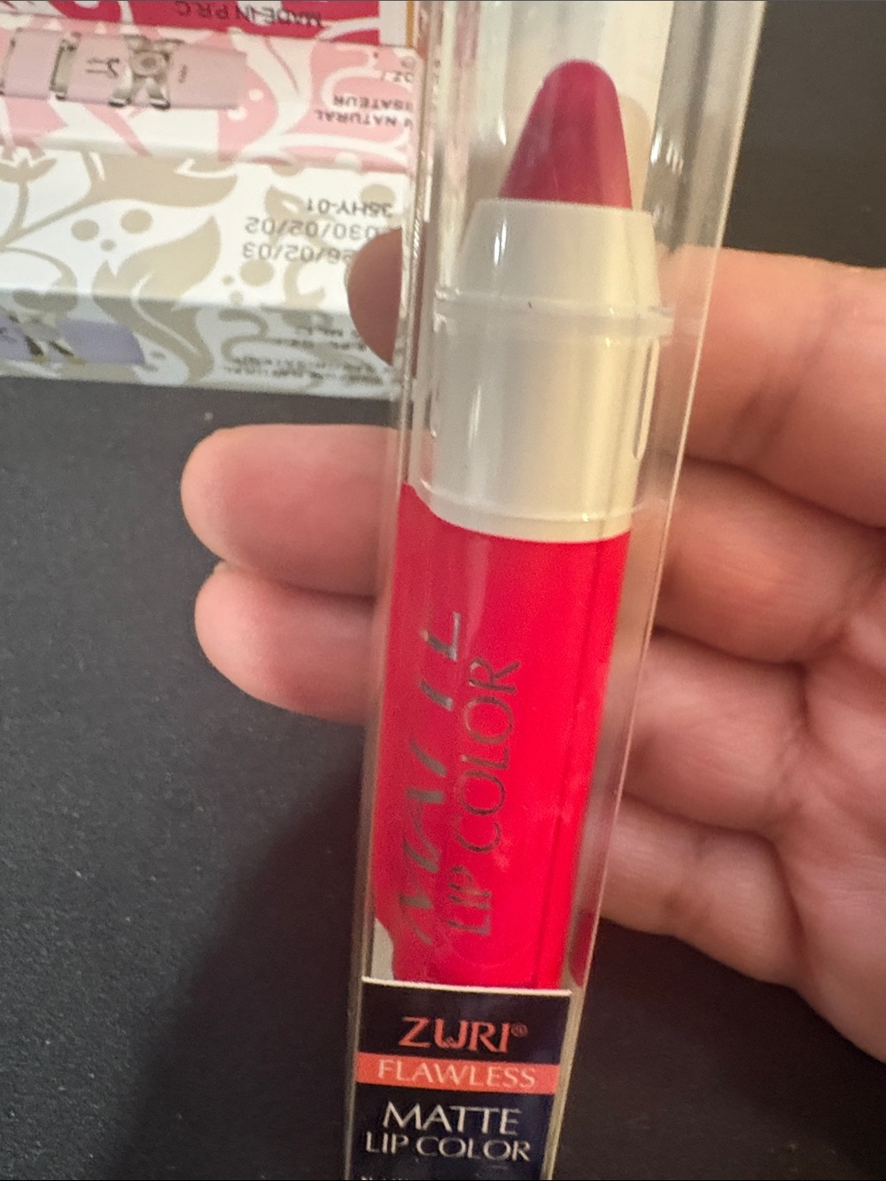 Zuri Flawless Matte Lip Color — Bright Pink